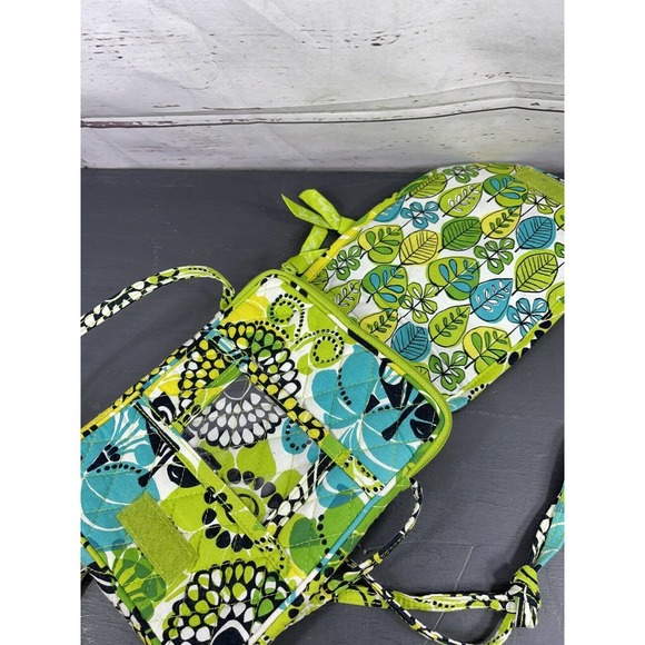 Vera Bradley Mini Hipster in Lime's Up Crossbody Purse Handbag - Picture 3 of 9